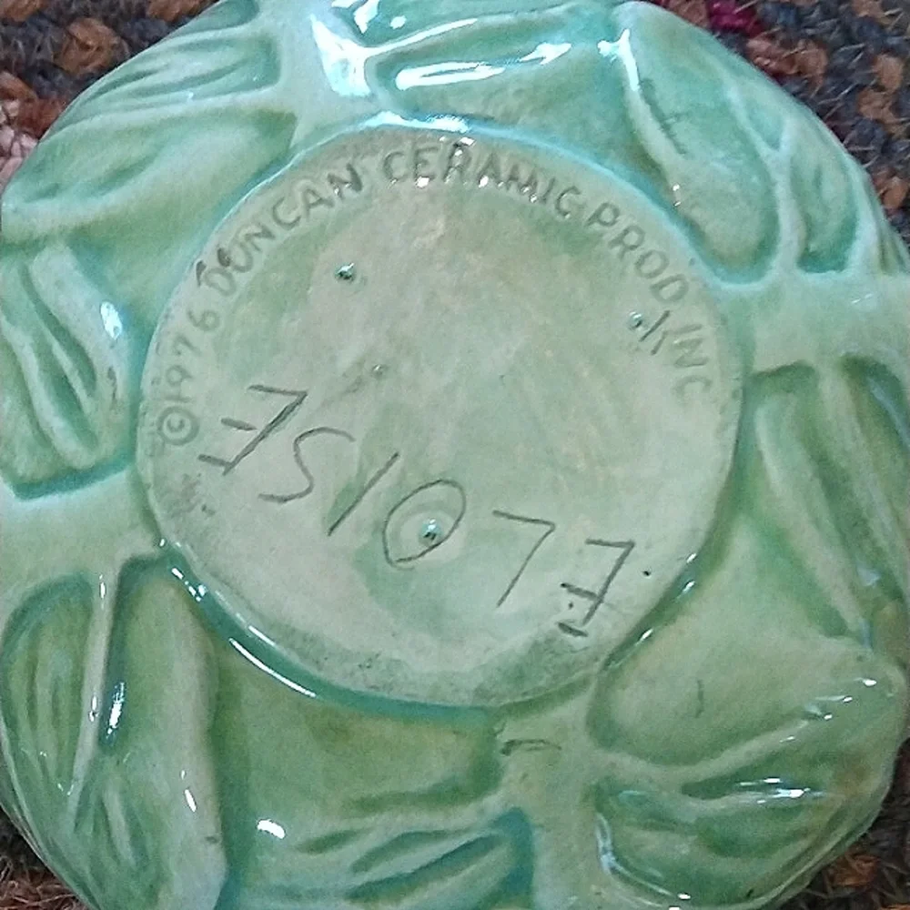 Home Duncan Vegetable Display USA Eloise Vintage Ceramic Serving Dish or Bowl